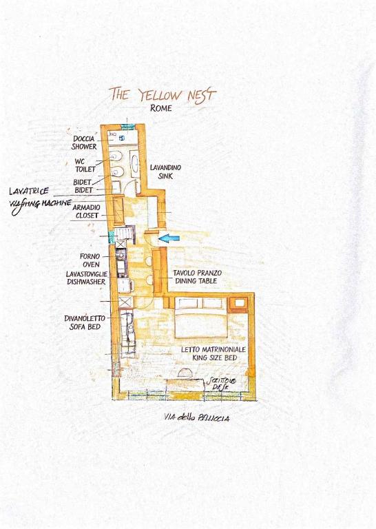 The Yellow Nest Apartment Suite in Trastevere - 2