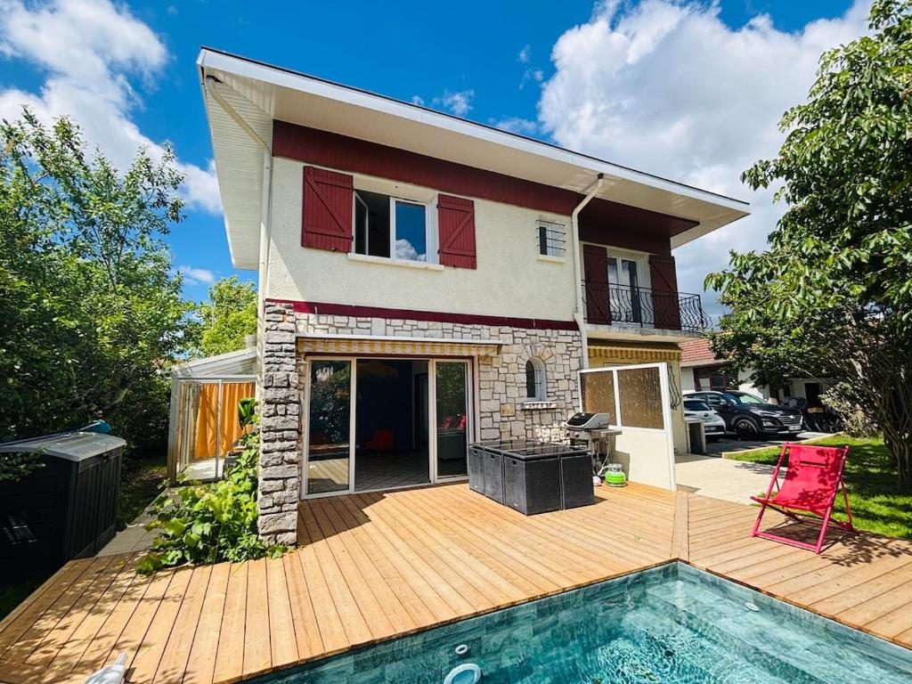 Villa Isalou à 800 mètres du bassin avec piscine privée et clim - 3