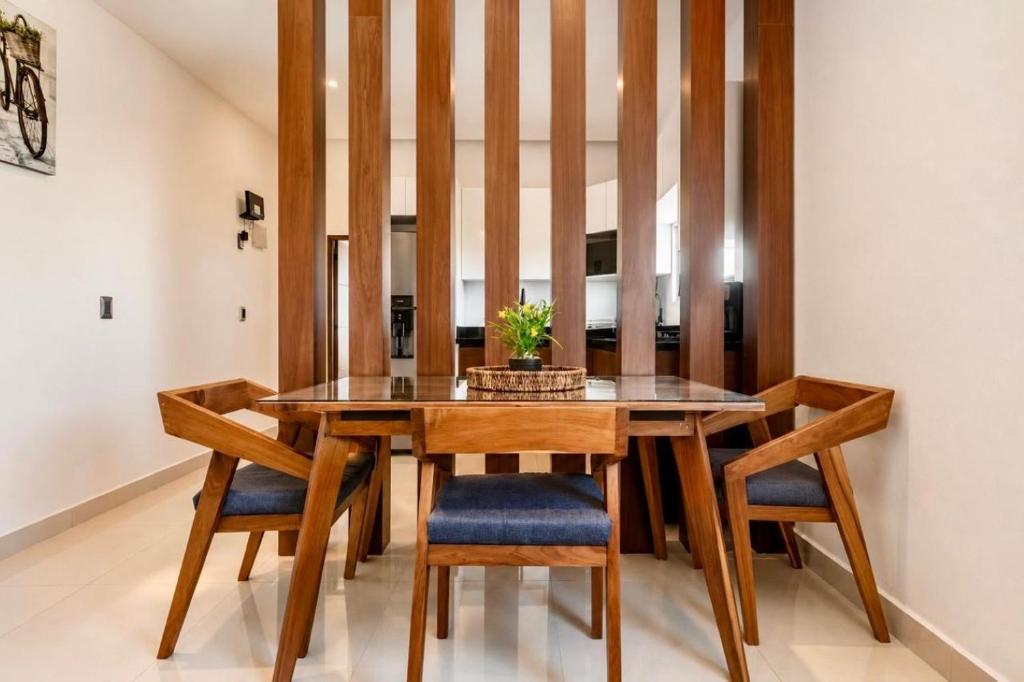 Akbal Suite 502 con Piscina, Gym y Rooftop Garden - 3