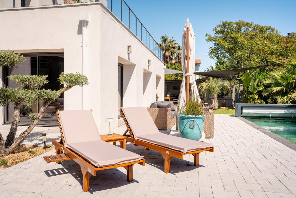 Villa Alètheia sublime villa avec vue mer à Sète - 5