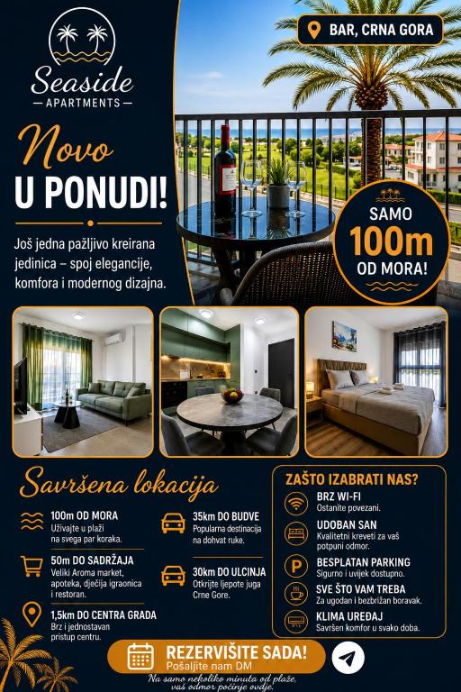 Seaside Premium Apartments Bar - Susanj - 3
