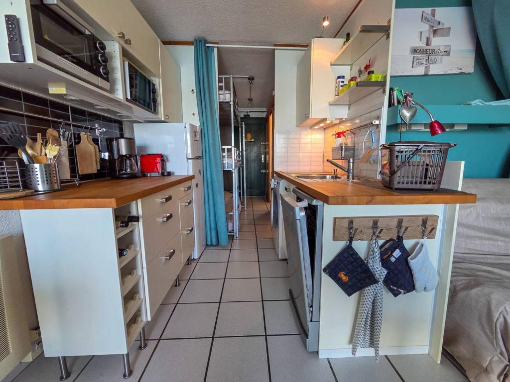 Appartement cosy, vue port - 5 pers. - FR-1-880-50 - 2