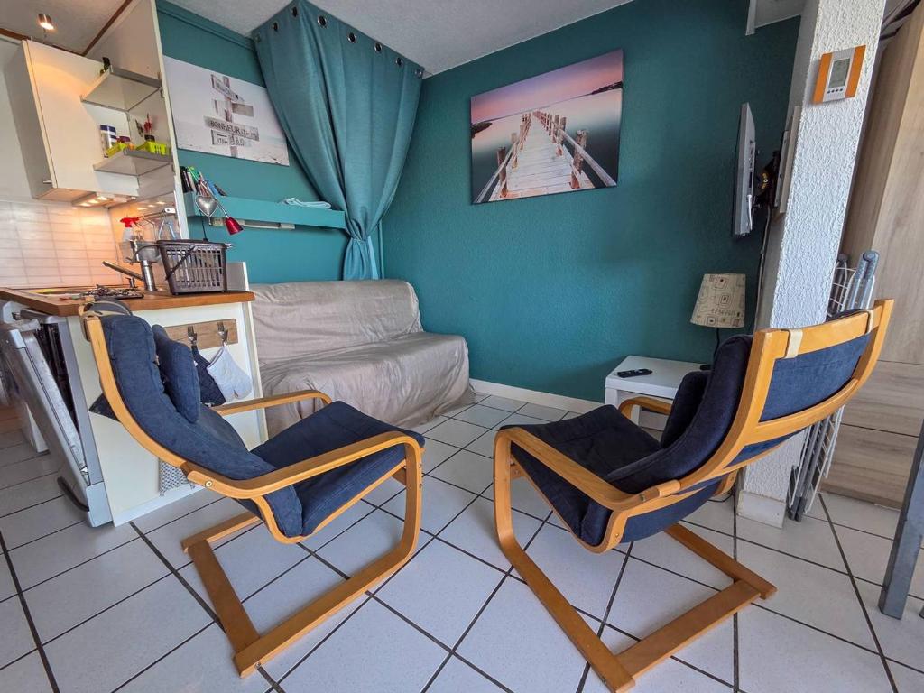 Appartement cosy, vue port - 5 pers. - FR-1-880-50 - 3