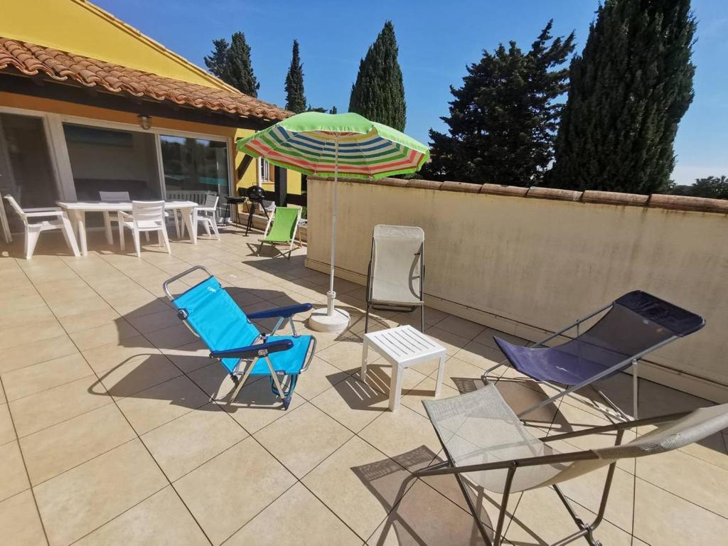 Appartement climatisé, piscine, près des plages - 8 pers. - FR-1-880-41 - 3