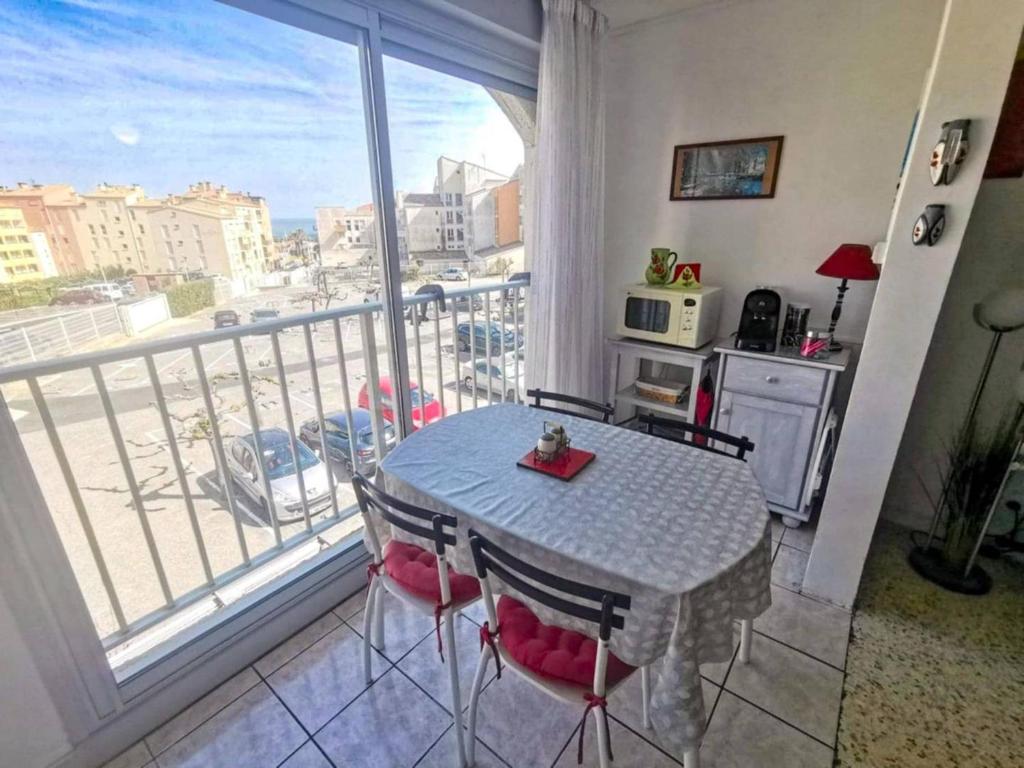 Studio cabine avec parking, vue plage - 4 pers. - FR-1-880-58 - 2