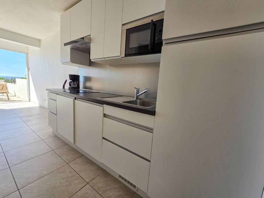 Studio cabine vue mer, parking - 4 pers. - FR-1-880-74 - 2