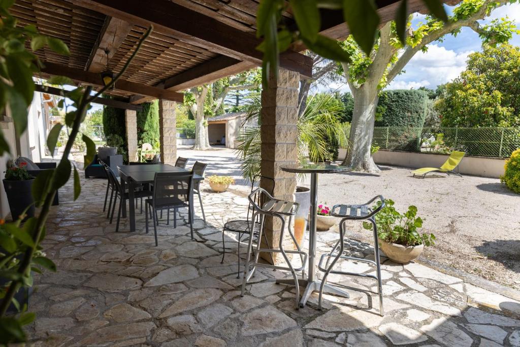 Lou Cigalon Mas provençal avec piscine - 5
