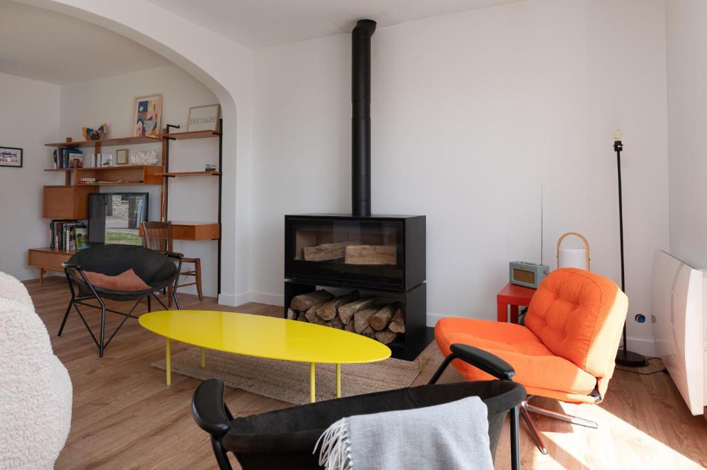 Ti Ar Mor, 100m plage,parking, wifi - 4