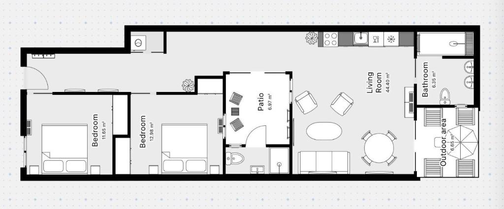 Braceli Beach Resort Ground Floor - rentafive - 4