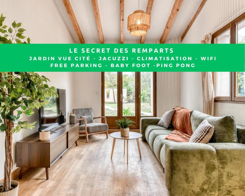 Le Secret des Remparts - Jacuzzi- Vue Cité - Free Parking - Climatisation - 1