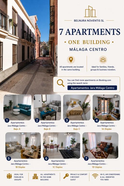Apartamentos Jara Málaga Centro - Bajo A - 3