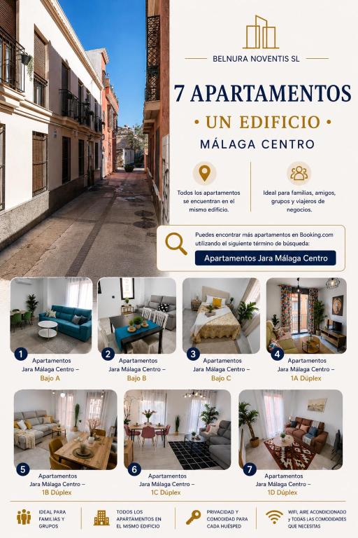 Apartamentos Jara Málaga Centro - Bajo C - 3