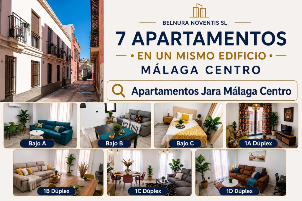 Apartamentos Jara Málaga Centro - 1A Dúplex - 2