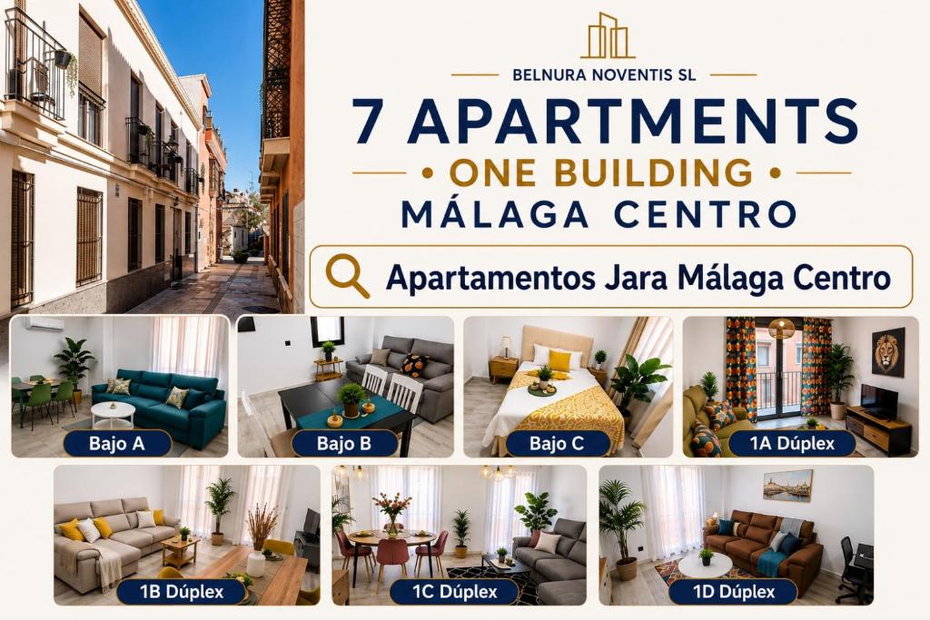 Apartamentos Jara Málaga Centro - 1A Dúplex - 3