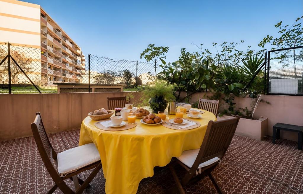 Appartement 4pr terrasse vue jardin - 1
