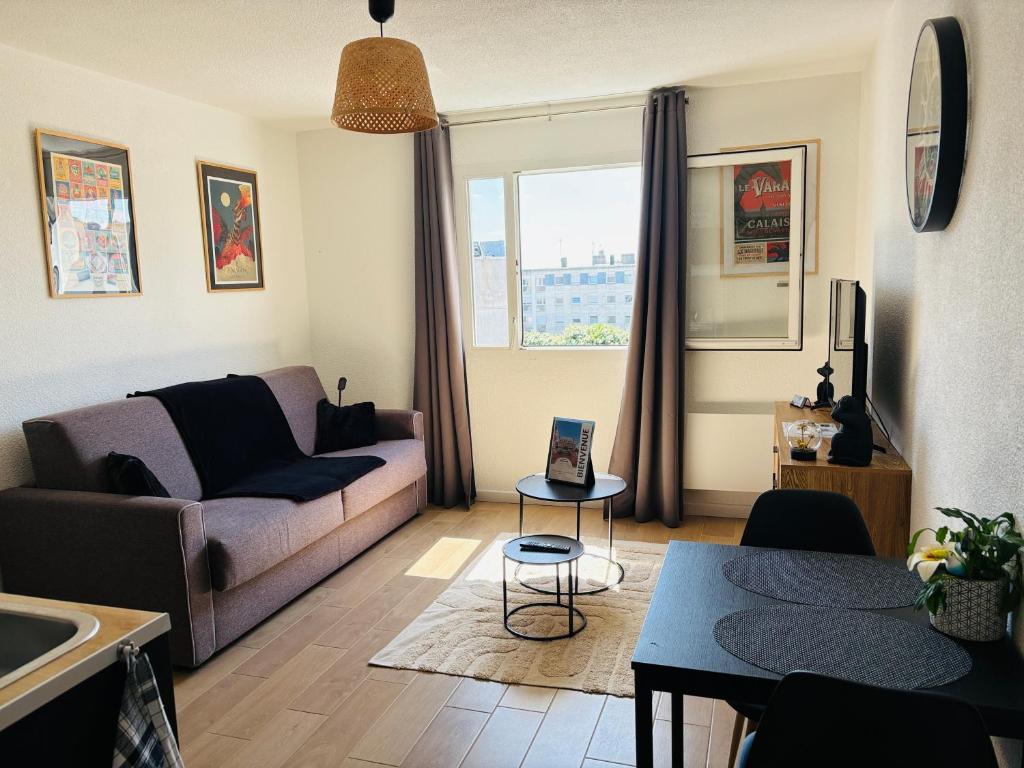 Studio calais la plage - 1