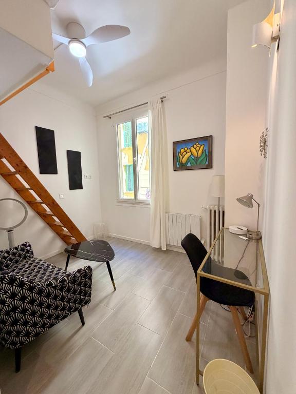 Studio Mezzanine Rénové - Centre Nice, 3 min Gare - 4