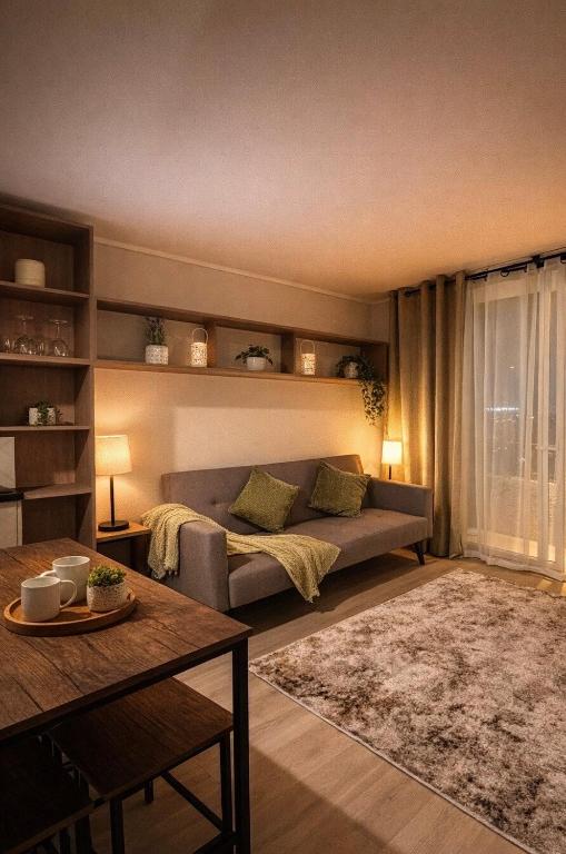 Skyline, private balcony, Modern in Santiago - 1