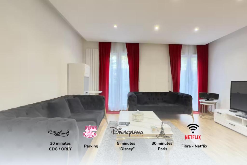 Villa Parc - Private Parking - 8min From Disneyland, Big Mall, Train station - 1
