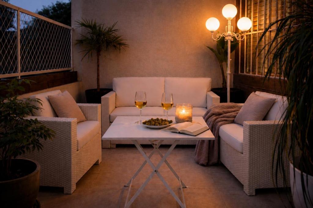 Apartamento con gran terraza jardín cerca del centro - 2