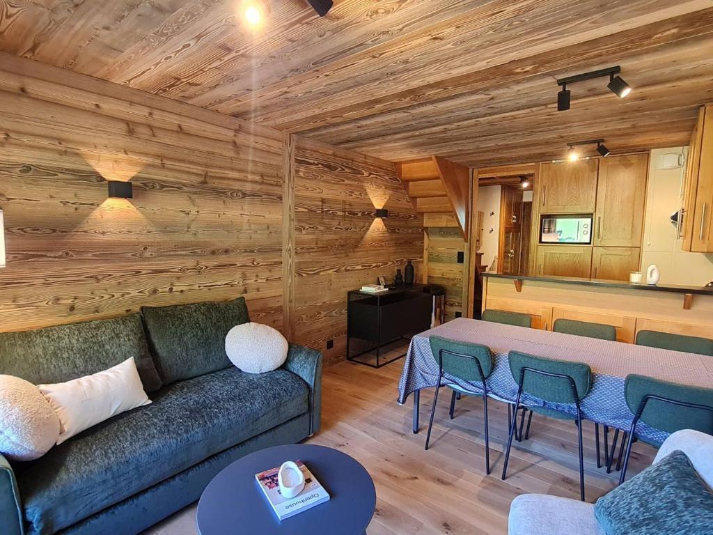 Duplex 6 personnes avec Wi-Fi et garage à La Clusaz - FR-1-459-255 - 1