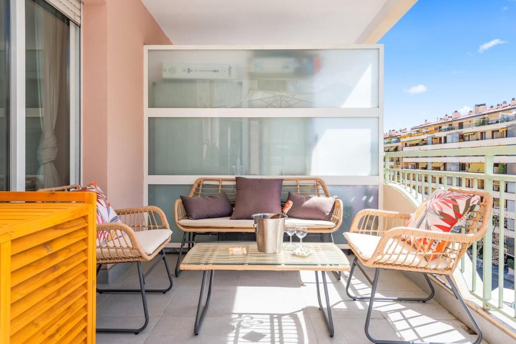 Bel appartement climatisé avec terrasse et piscine - 5