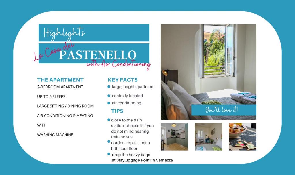 La Casa del Pastenello Family Apartment with AC - 2