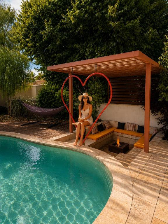 -Oasis&Nirvana-Lisle sur Sorgue-Piscine 4 chambres climatisées babyfoot barbecue brasero - 4