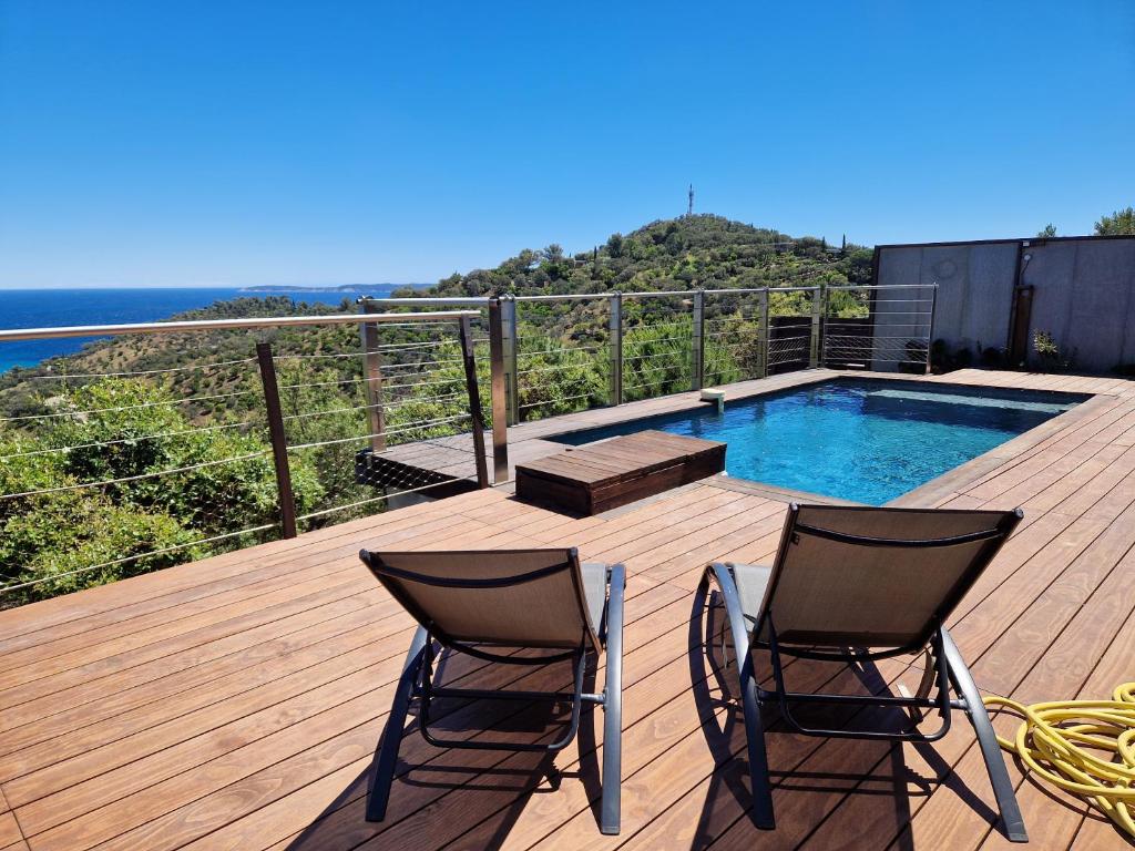 Gaou - Villa ONEIROS, paisible avec piscine & vue mer - 3