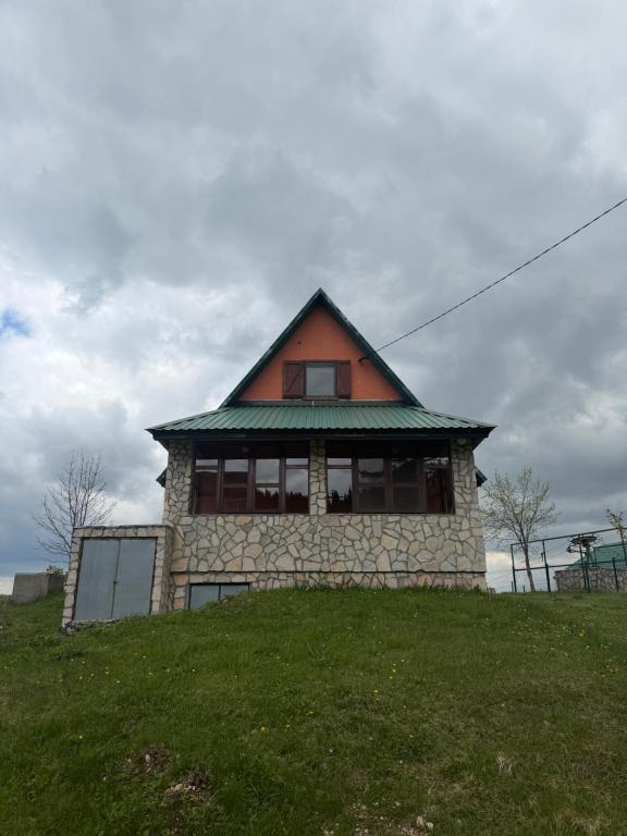 Orange House in nature - 4