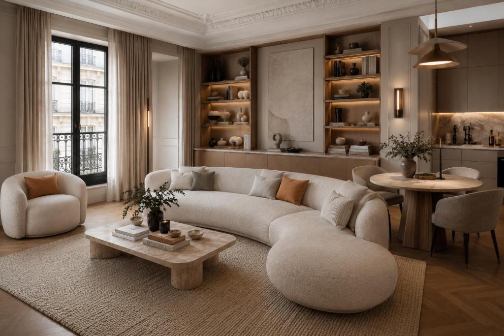 Luxury 4-Bedroom Paris Apartment Near Montorgueil - 1