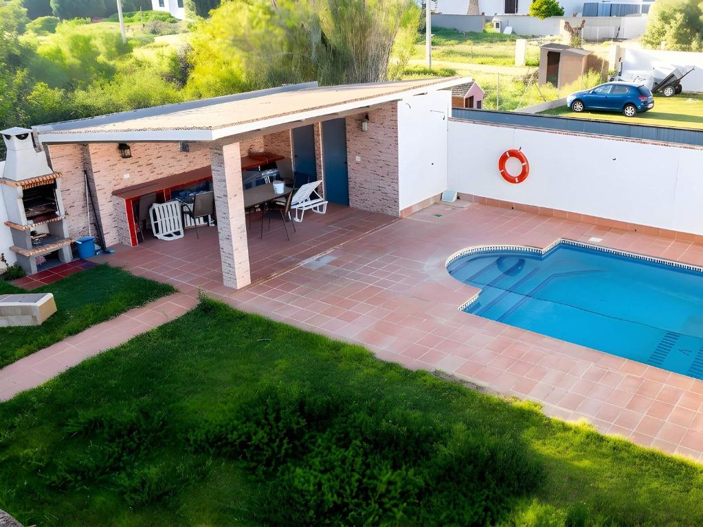 Chalet con Piscina Privada Vallada Terraza y Barbacoan Conil - 1