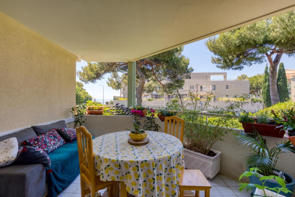 T2 cosy app face mer plage tennis - 1