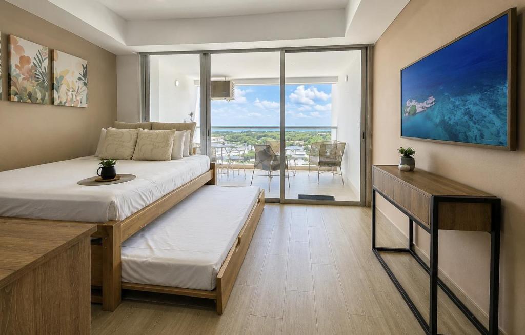 Loft familiar con balcón y piscina CB840 - 3