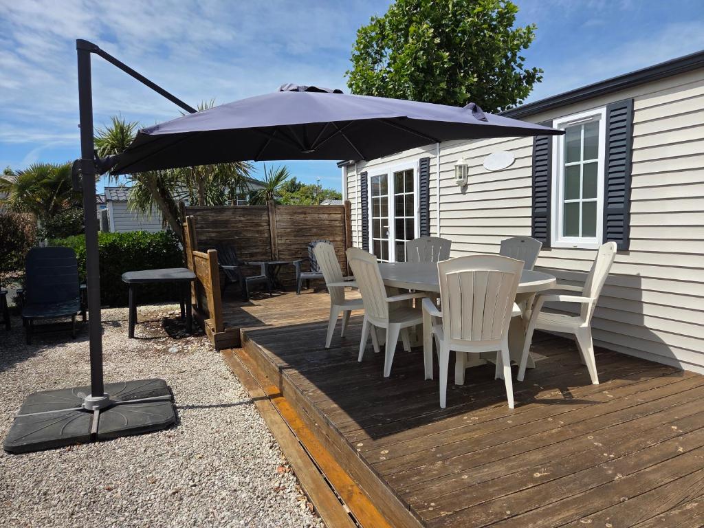 Mobil-home tout confort, sécurisé et calme à Saint-Hilaire-de-Riez, piscine, plage à 200m - 3