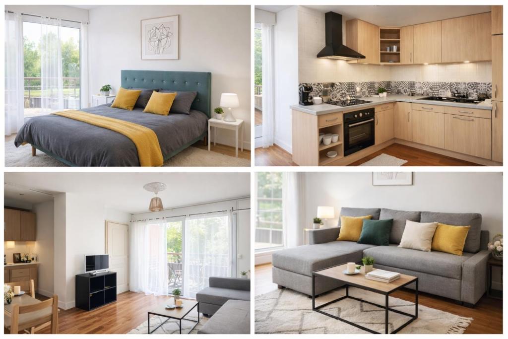 Appartement 2 chambres avec parking privé gratuit - 2