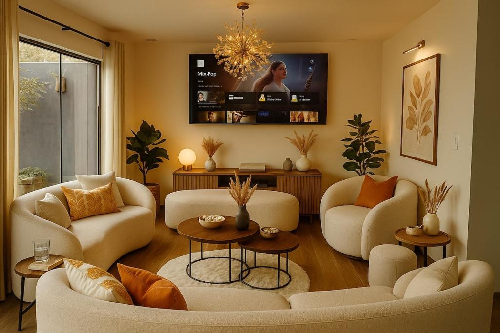 Luxury Home, Wifi rápido, jacuzzi, lavaseca, ping pong, barbacoa, 4 habitaciones - 1