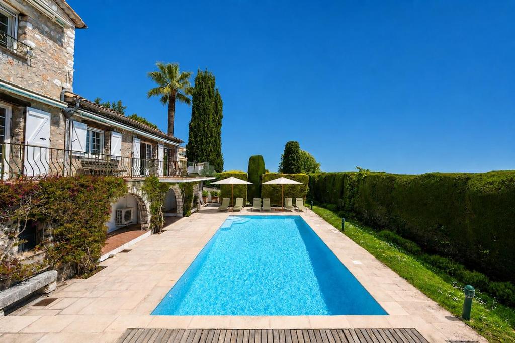 Vence Villa Pool Sea View & Walk to Town - 5