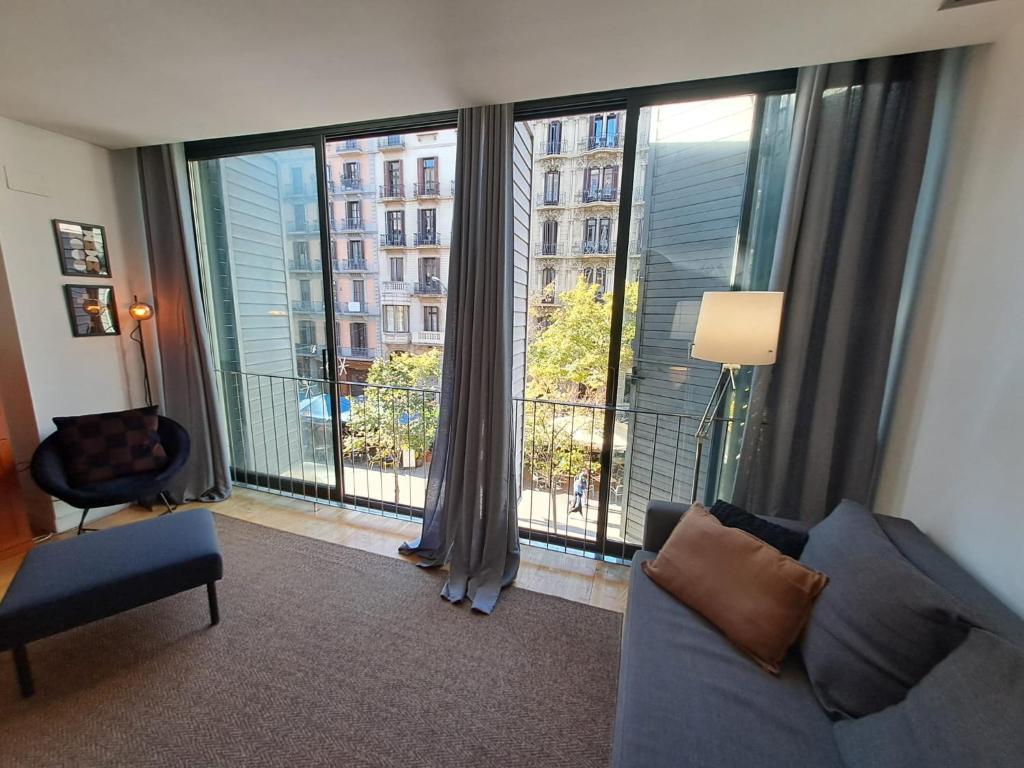Apartamento con vistas en Rambla de Catalunya - 4