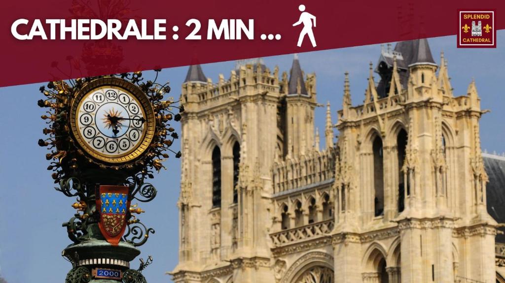 Appart Ciné Spa Amiens Cathédrale Parking Beffroi - 4