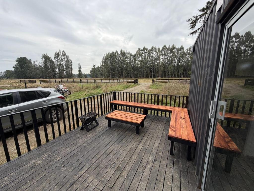 Tiny house NUEVA - Condominio privado - Espacio Frutillar- Full equipada - 2