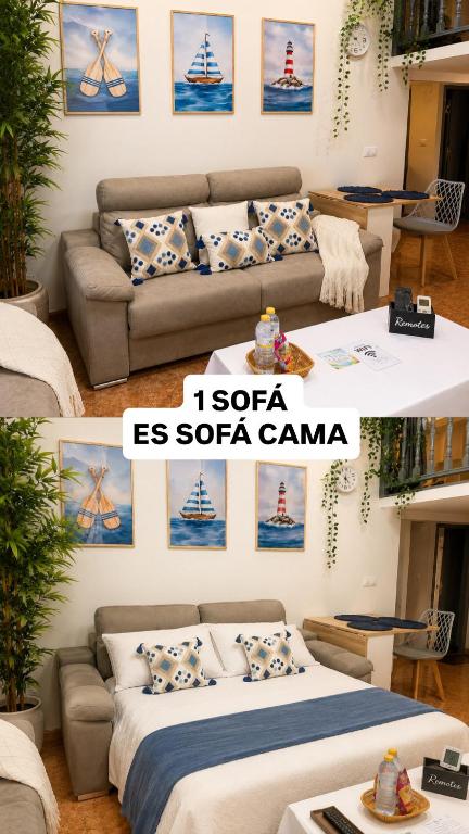 BRISA MARINA - A 50m de la playa - Centro Águilas - WiFi & AC - 4