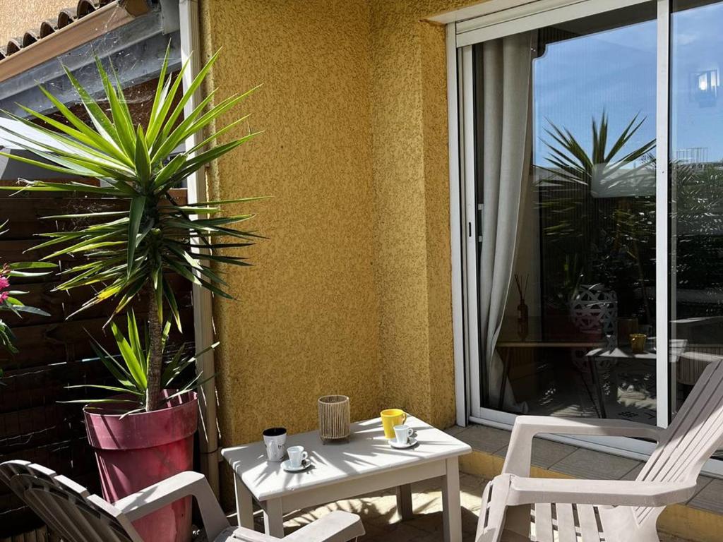 Pavillon T3 climatisé avec terrasse et parking privé à Canet-en-Roussillon - FR-1-696-91 - 1