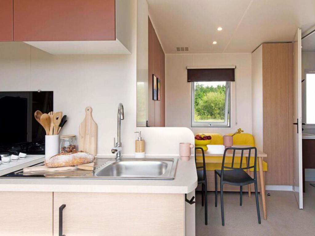 Mobil-home avec TV et terrasse - 4 pers. - API-1-52-2850 - 2