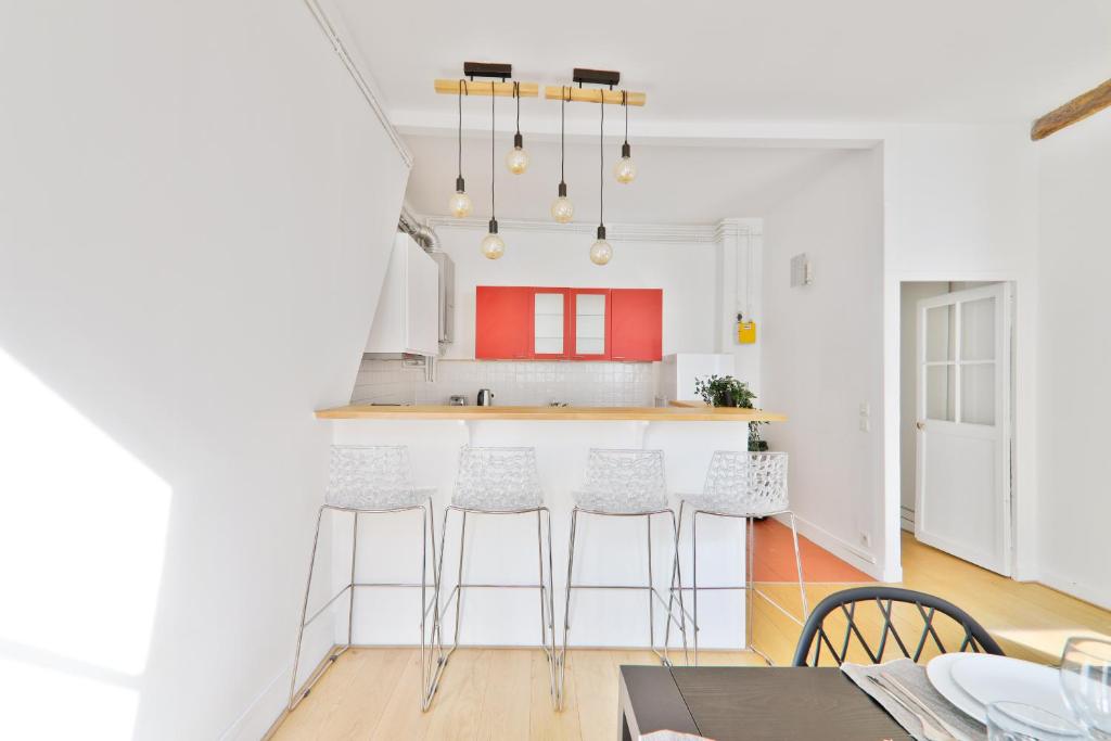 Appartement Mezzanine Quartier Chatelet les Halles 4 Free Netflix - 5