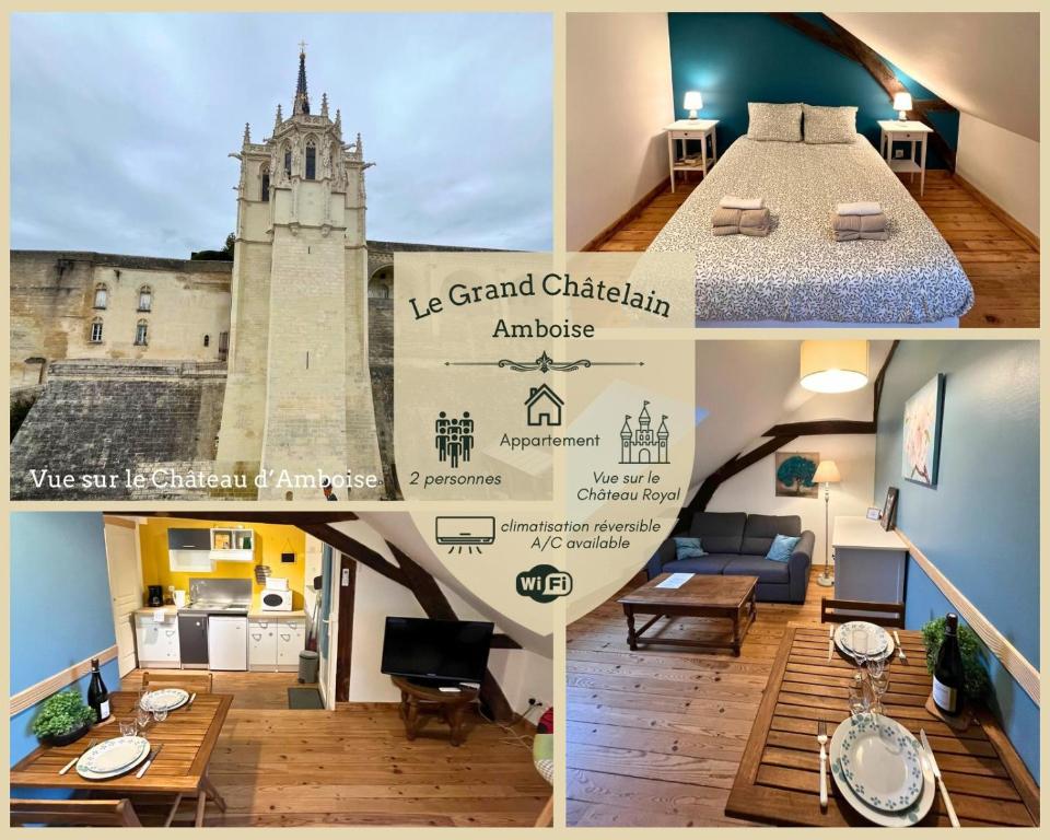 T2 Amboise Climatisé avec vue sur le Château Royal - 1