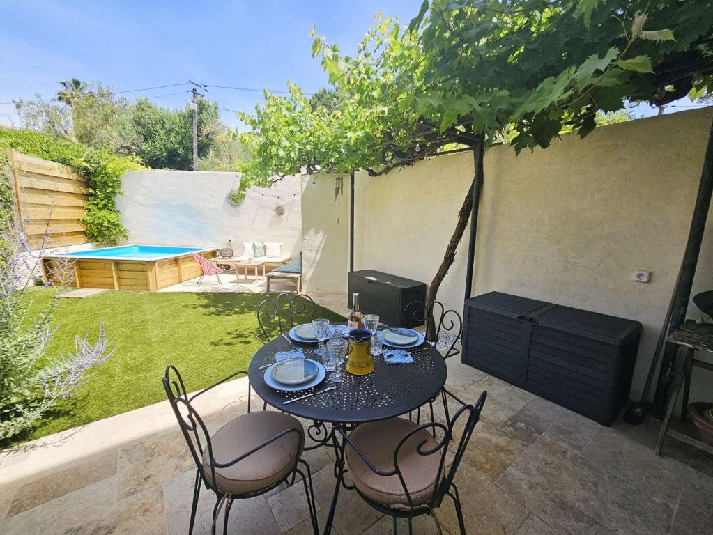Charmante maison, à 150 m de la mer, piscine, climatisation, Wifi, ... - 3