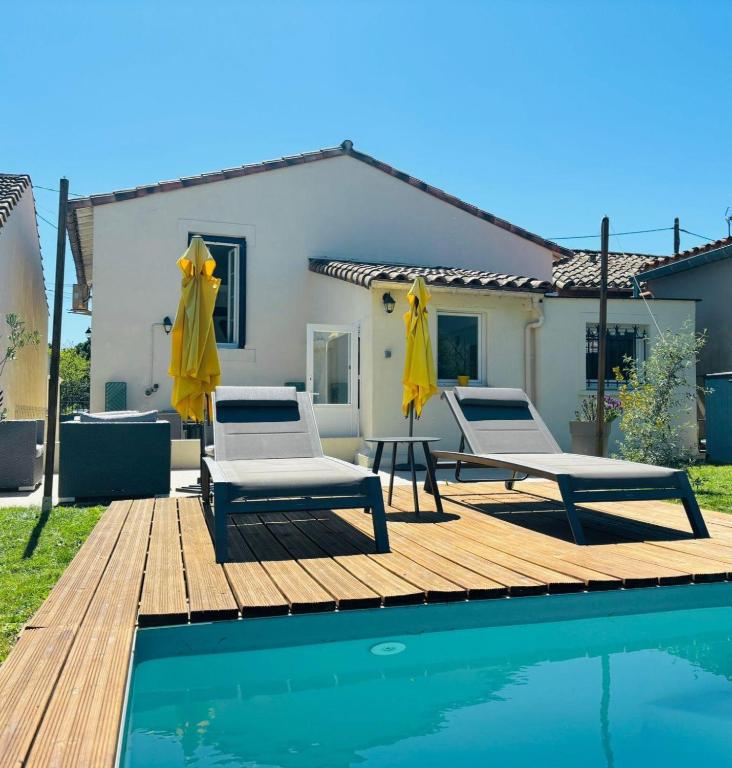 Le Cocon des Remparts - Swimming Pool, Air Conditioning, La Cité - 1