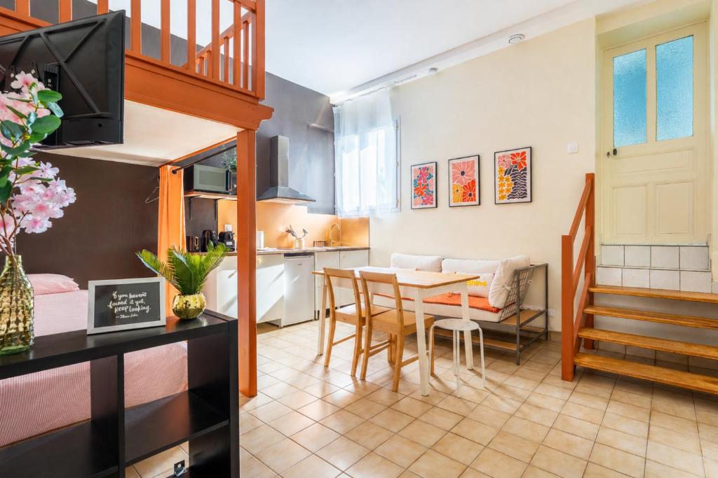 Sunshine Loft 4 pers avec mezzanine - 4