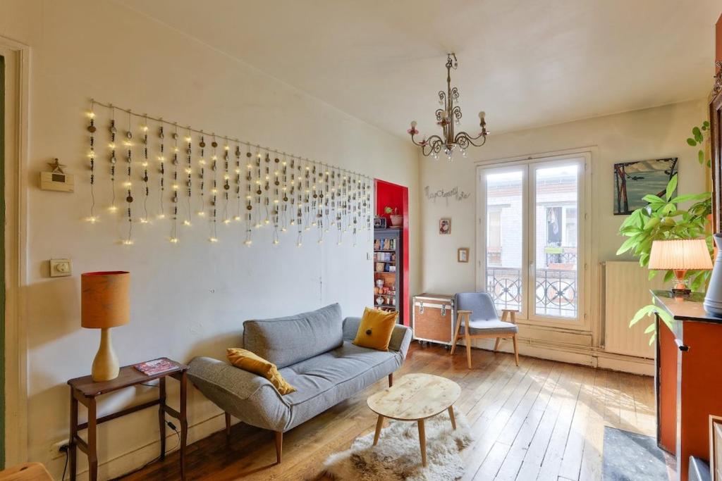 Cozy T2, 1BDR, 2P, Paris 18, Canal St-Martin - 1